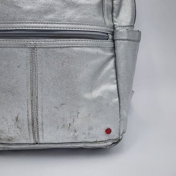 State Bags Kane Double Pocket Backpack Blue Metallic SOLD OUT - Picture 11 of 14